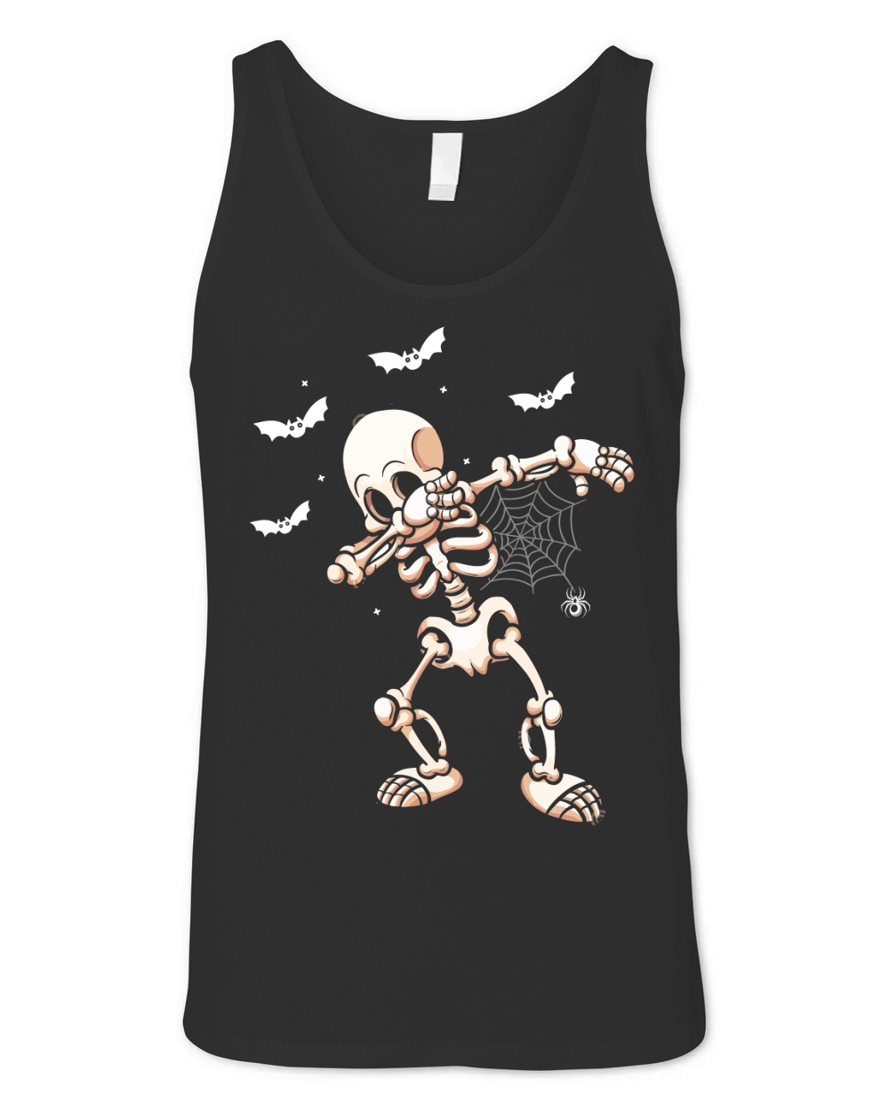 Halloween skeleton Unisex Jersey Tank