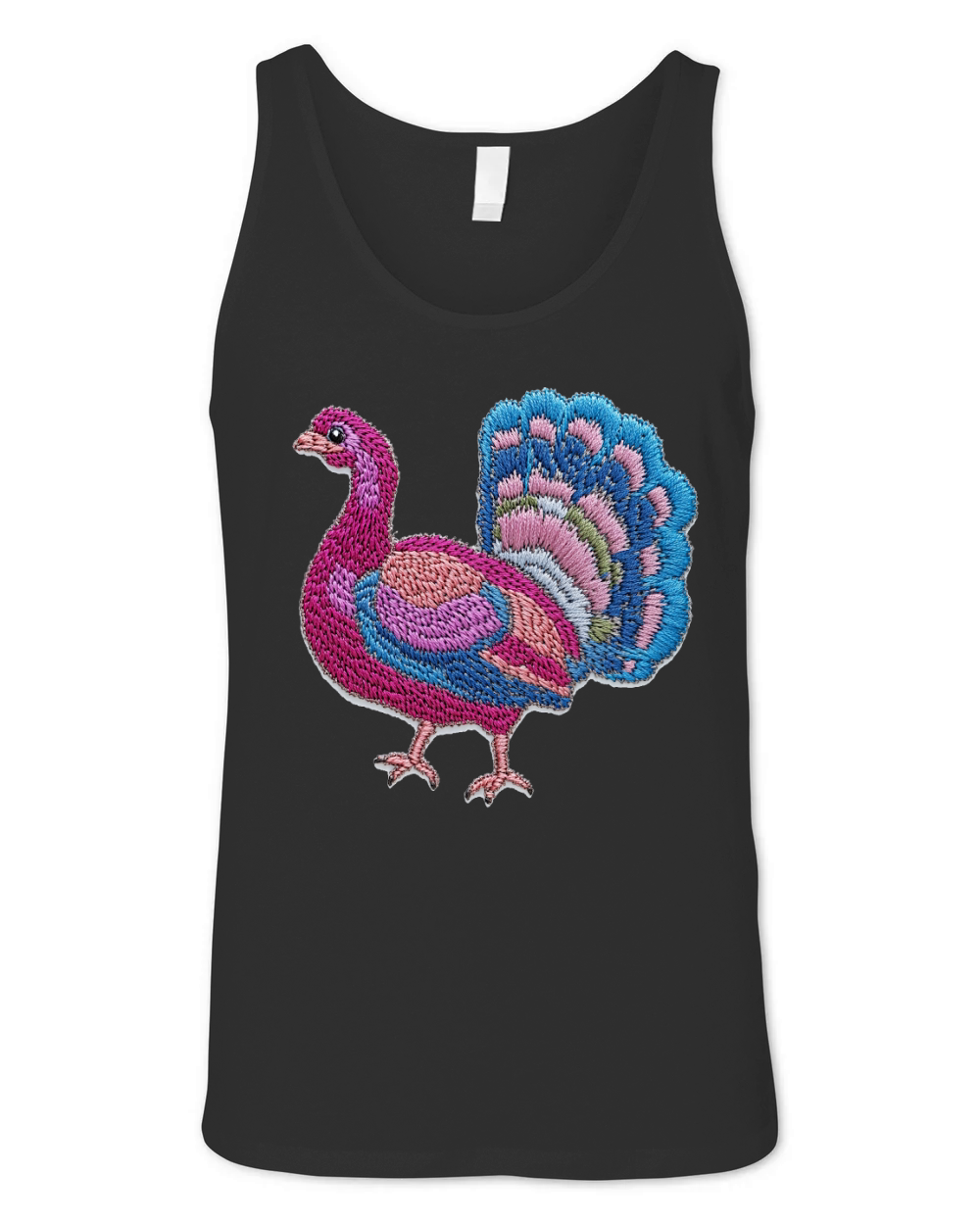 Thanksgiving Funny Turkey 20 Unisex Jersey Tank