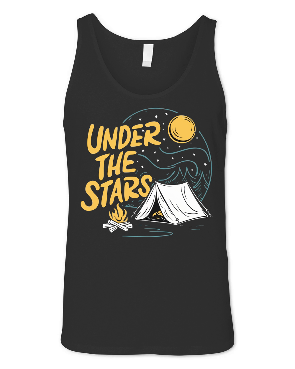 Under the stars Unisex Jersey Tank