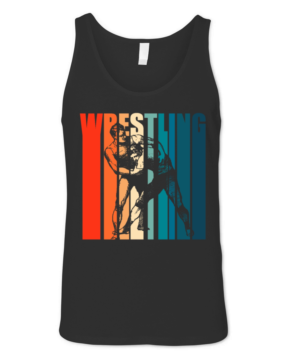 Wrestling Saying Motive for a Wrestler or Fighter Unisex Jersey Tank