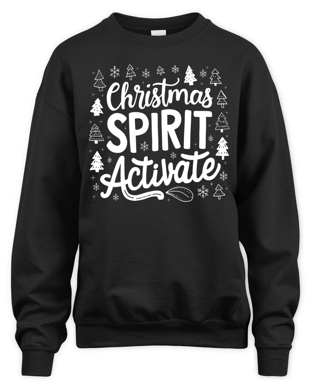 Christmas spirit activate Unisex Premium Crewneck Sweatshirt