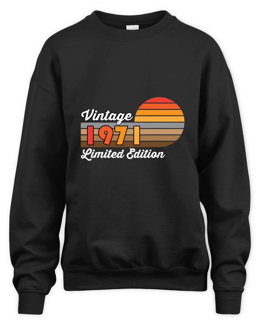 Vintage 1971 limited edition Unisex Premium Crewneck Sweatshirt