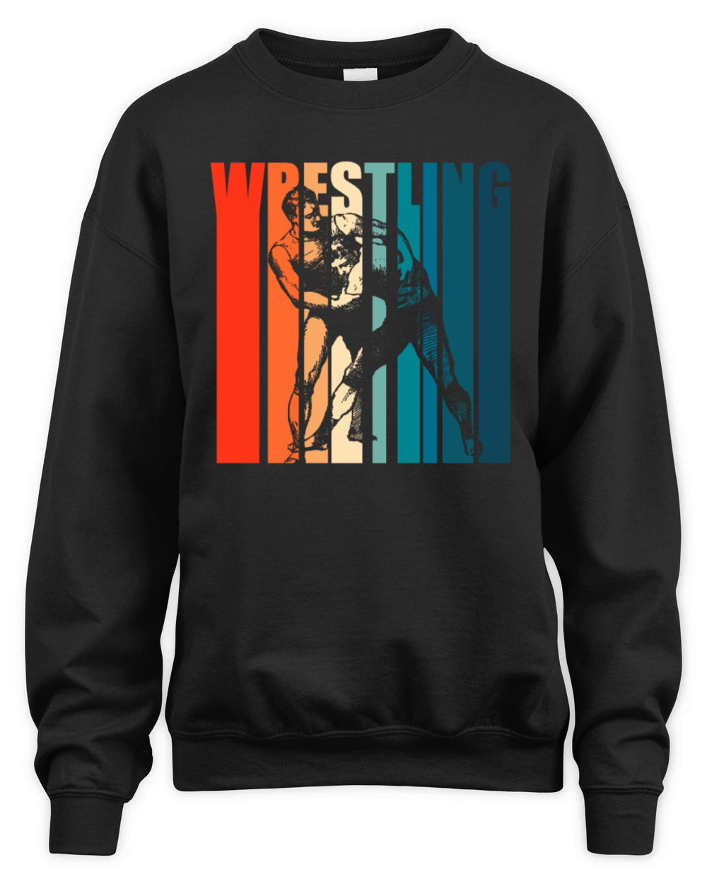 Wrestling Saying Motive for a Wrestler or Fighter Unisex Premium Crewneck Sweatshirt