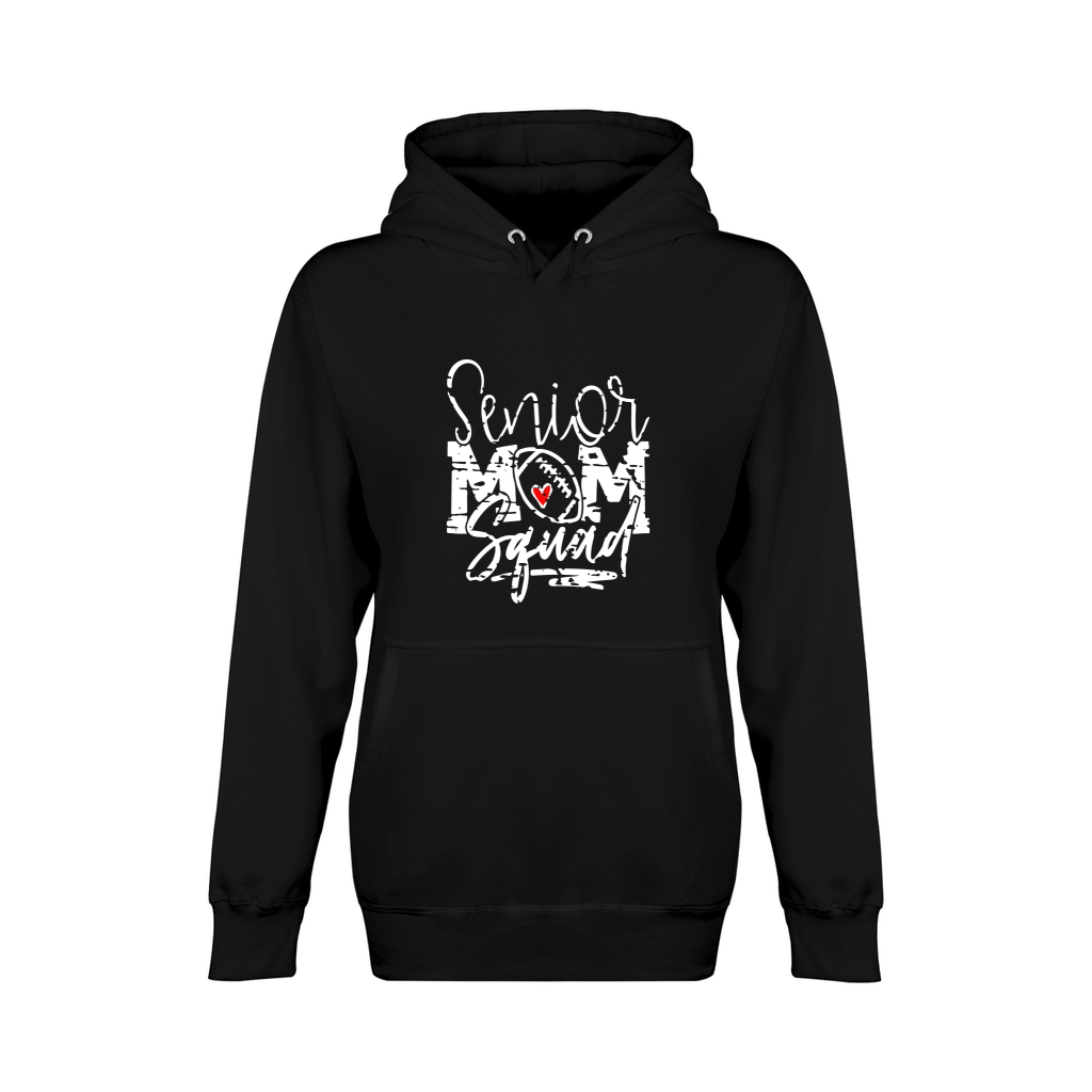 Senior football mom squad Unisex Premium Pullover Hoodie
