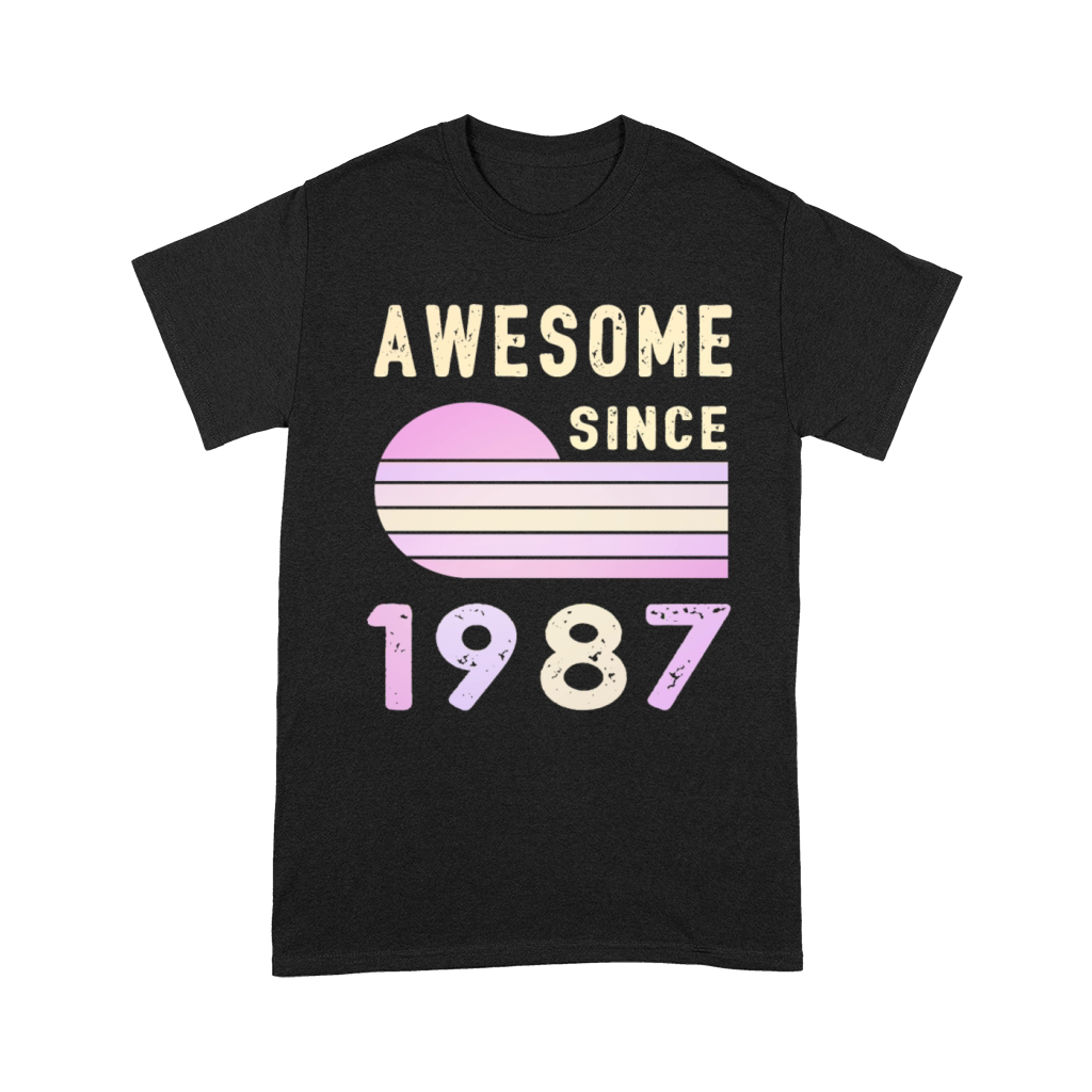 1987 Birthday Retro Vintage Gift original Unisex T-Shirt