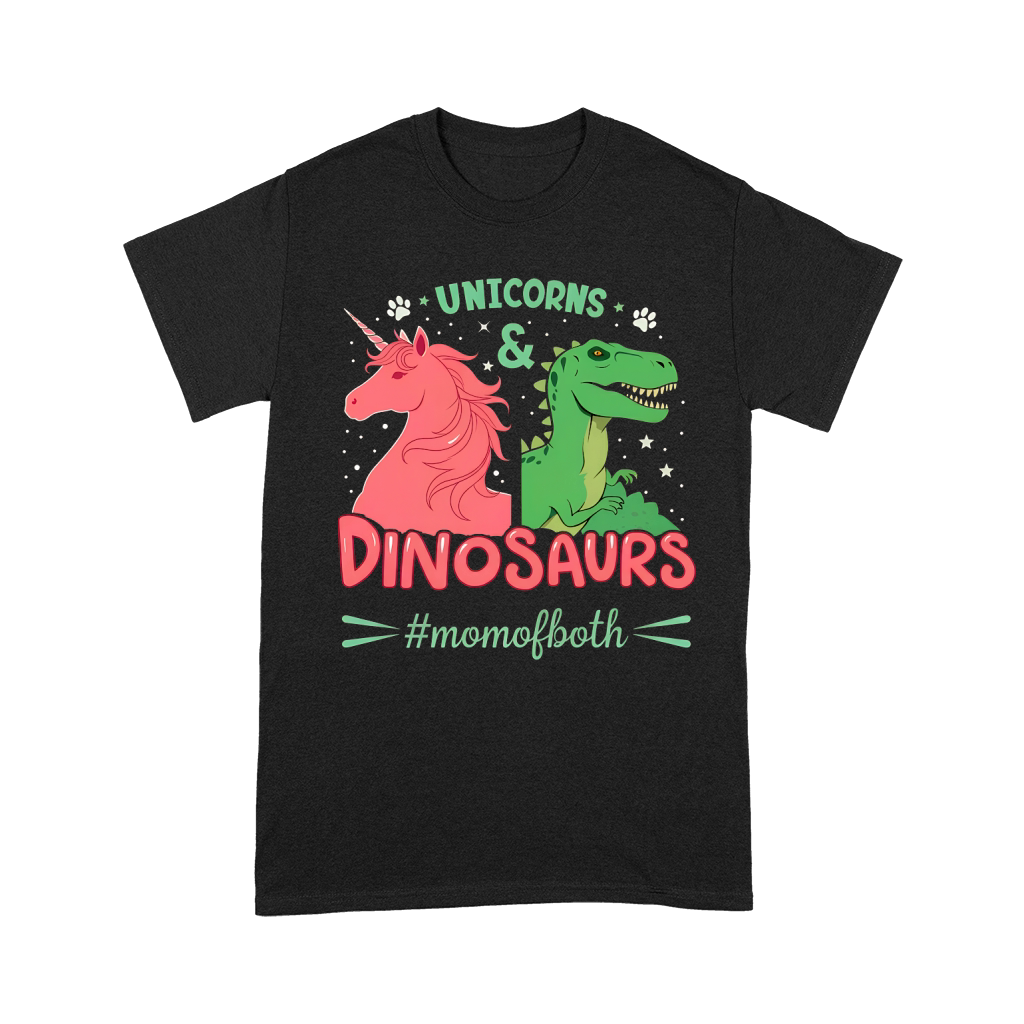 Unicorns And Dinosaurs #momofboth Unisex T-Shirt
