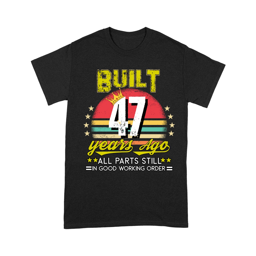 Vintage Birthday 47 Unisex T-Shirt