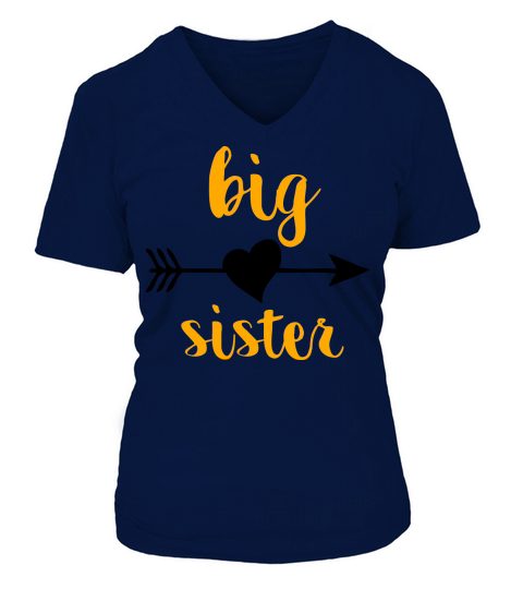 Big Sister V-neck T-Shirt Woman