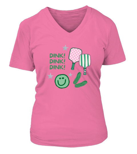 Dink! Dink! Dink! V-neck T-Shirt Woman