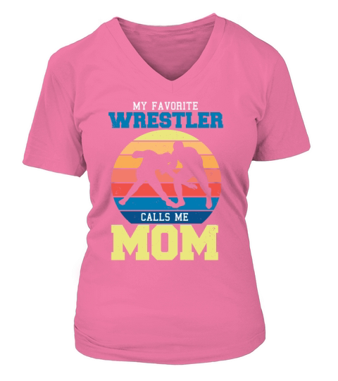 Wrestling Gifts for a Wrestling Fan V-neck T-Shirt Woman