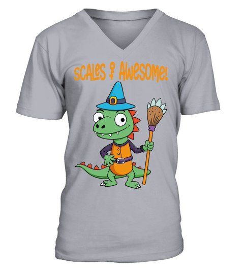 Scales of awesome! V-Neck T-shirt