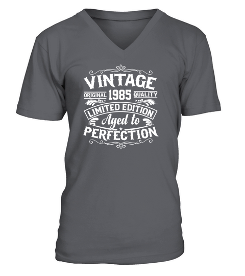 Vintage original 1985 quality limited edition aged to perfection V-Neck T-shirt