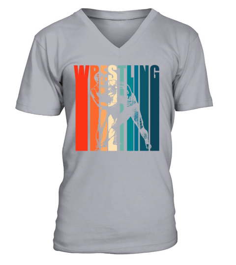 Wrestling Saying Motive for a Wrestler or Fighter V-Neck T-shirt