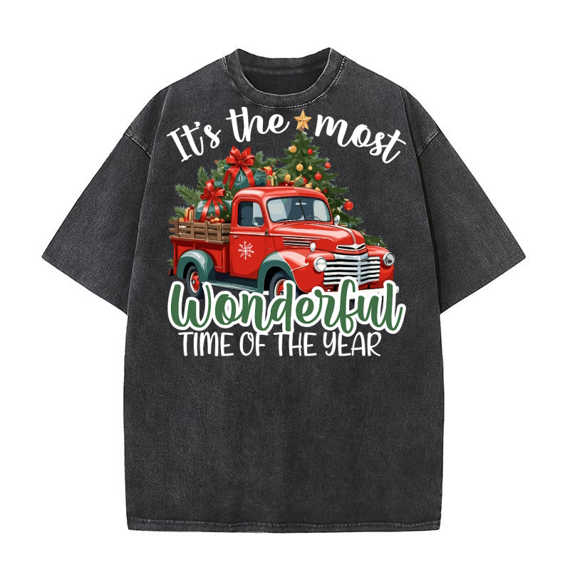 Its the most wonderful time of the year 1 Washed T-Shirt