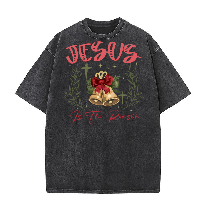 Jesus is the reason 02 Washed T-Shirt