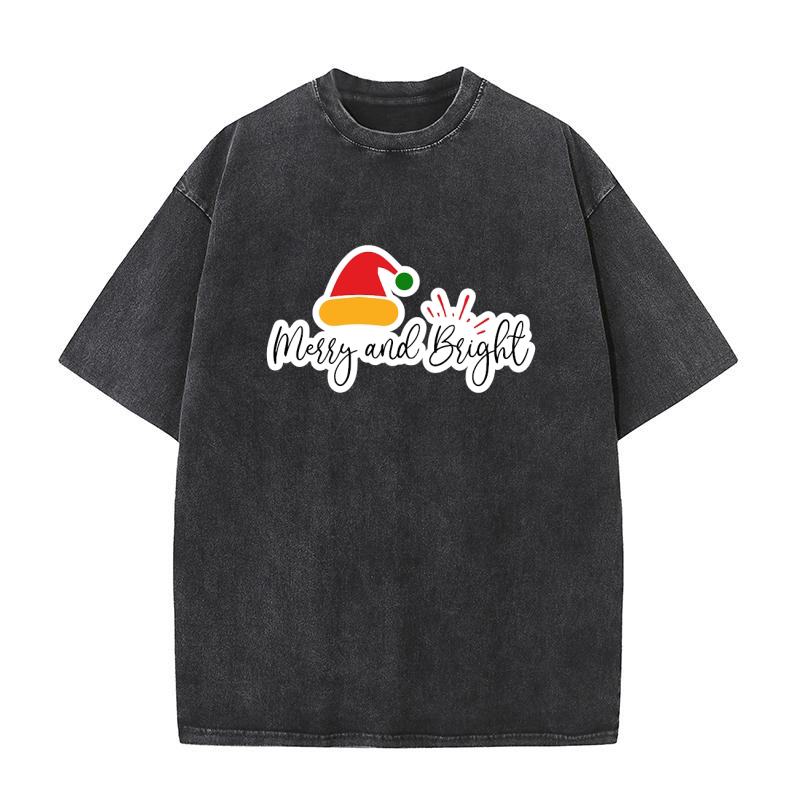 Merry and Bright Washed T-Shirt