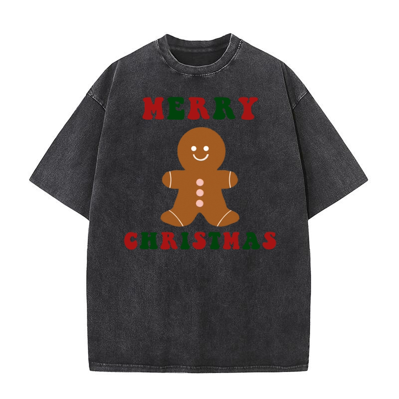 Merry Christmas 42 14 Washed T-Shirt