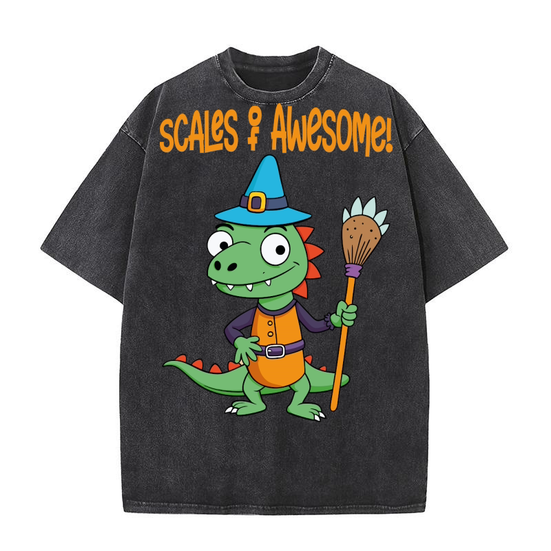 Scales of awesome! Washed T-Shirt