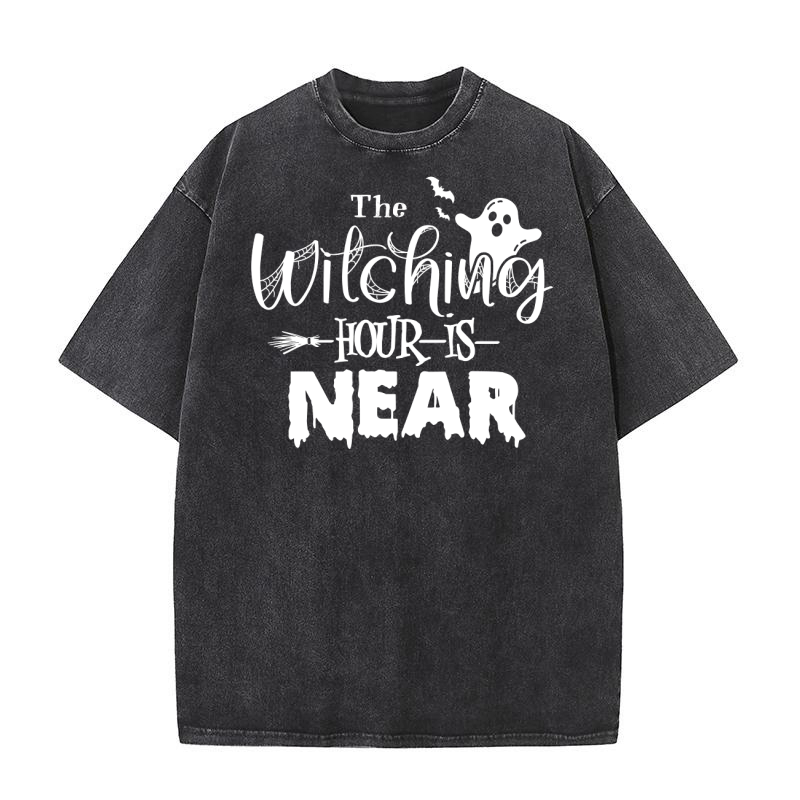 The Witching Hour Is Near Washed T-Shirt