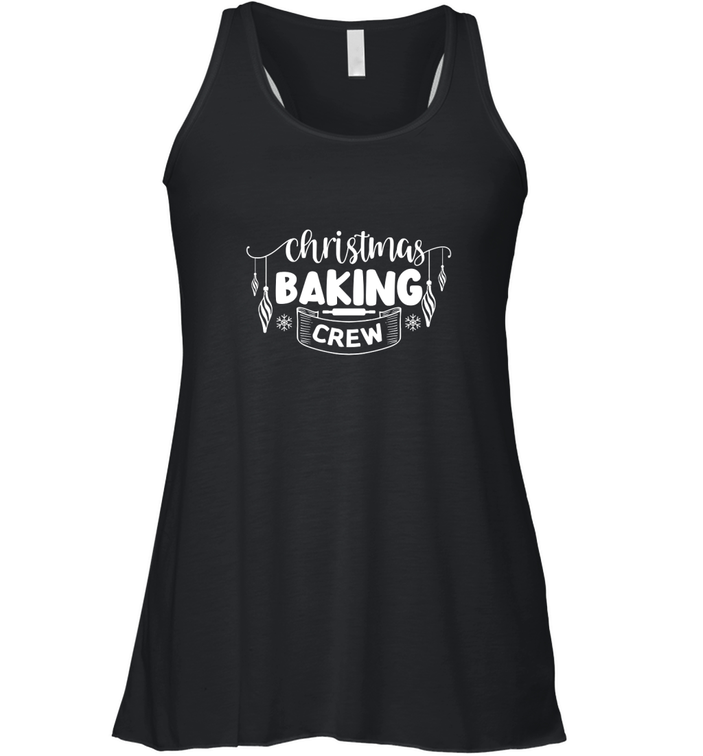 Christmas baking crew Women's Flowy Tank Top