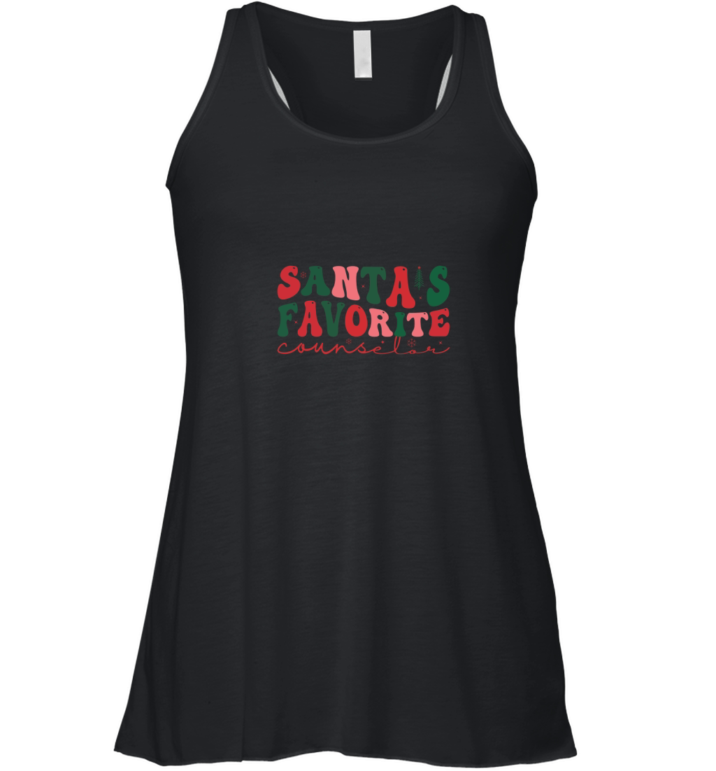 Christmas Counselor Santas Favorite (1) Women's Flowy Tank Top