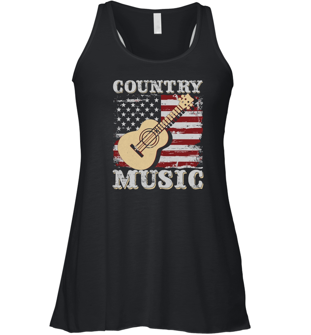 Country Music Women's Flowy Tank Top
