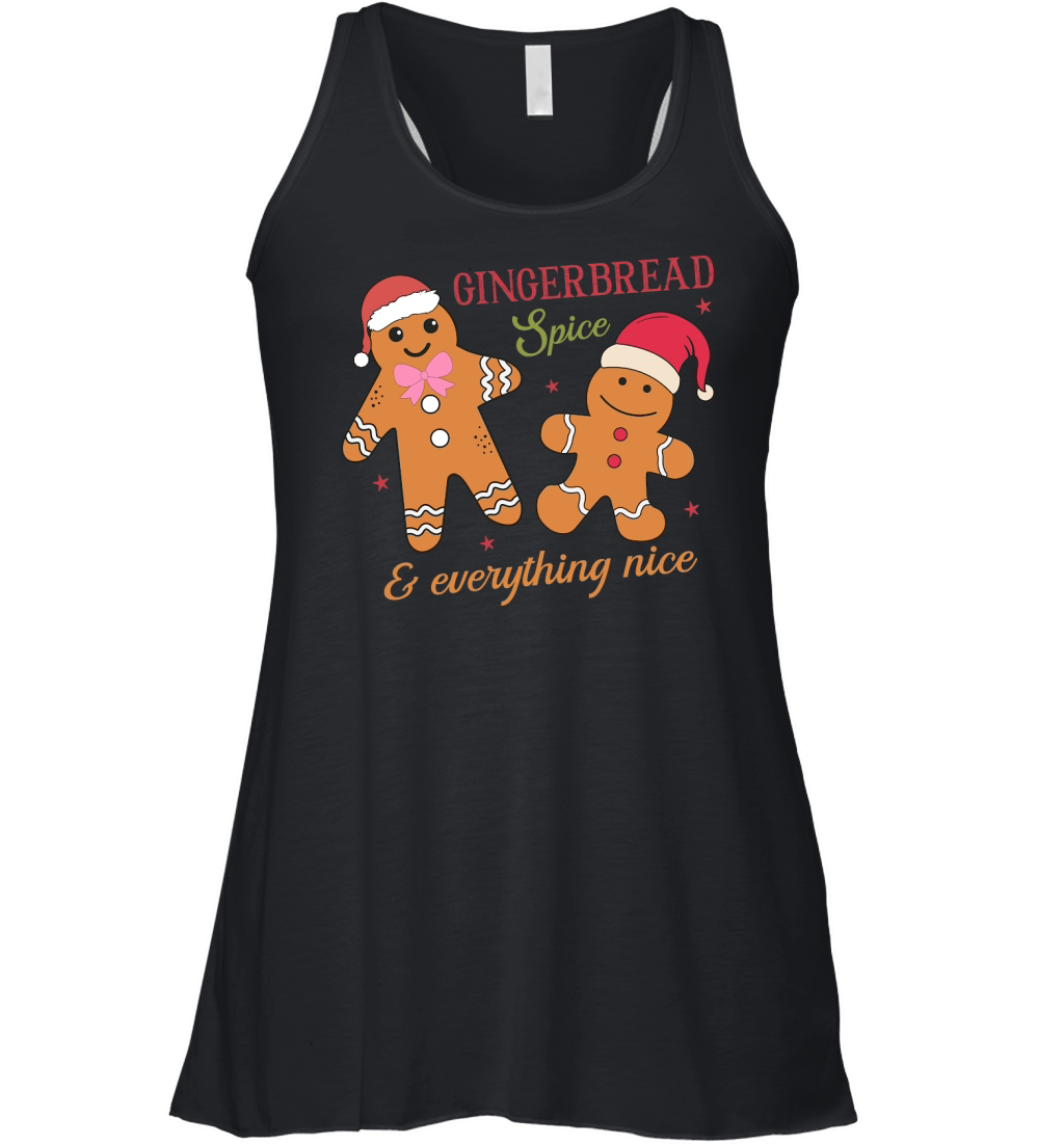 Gingerbread man Christmas 6 Women's Flowy Tank Top