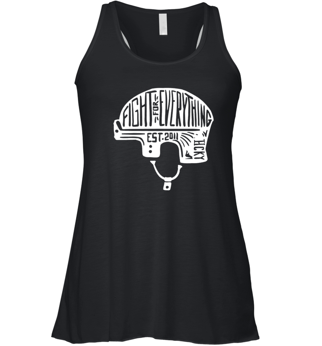 Hockey Mens DONNYBROOK helmet by Scrappers Hockey Women's Flowy Tank Top