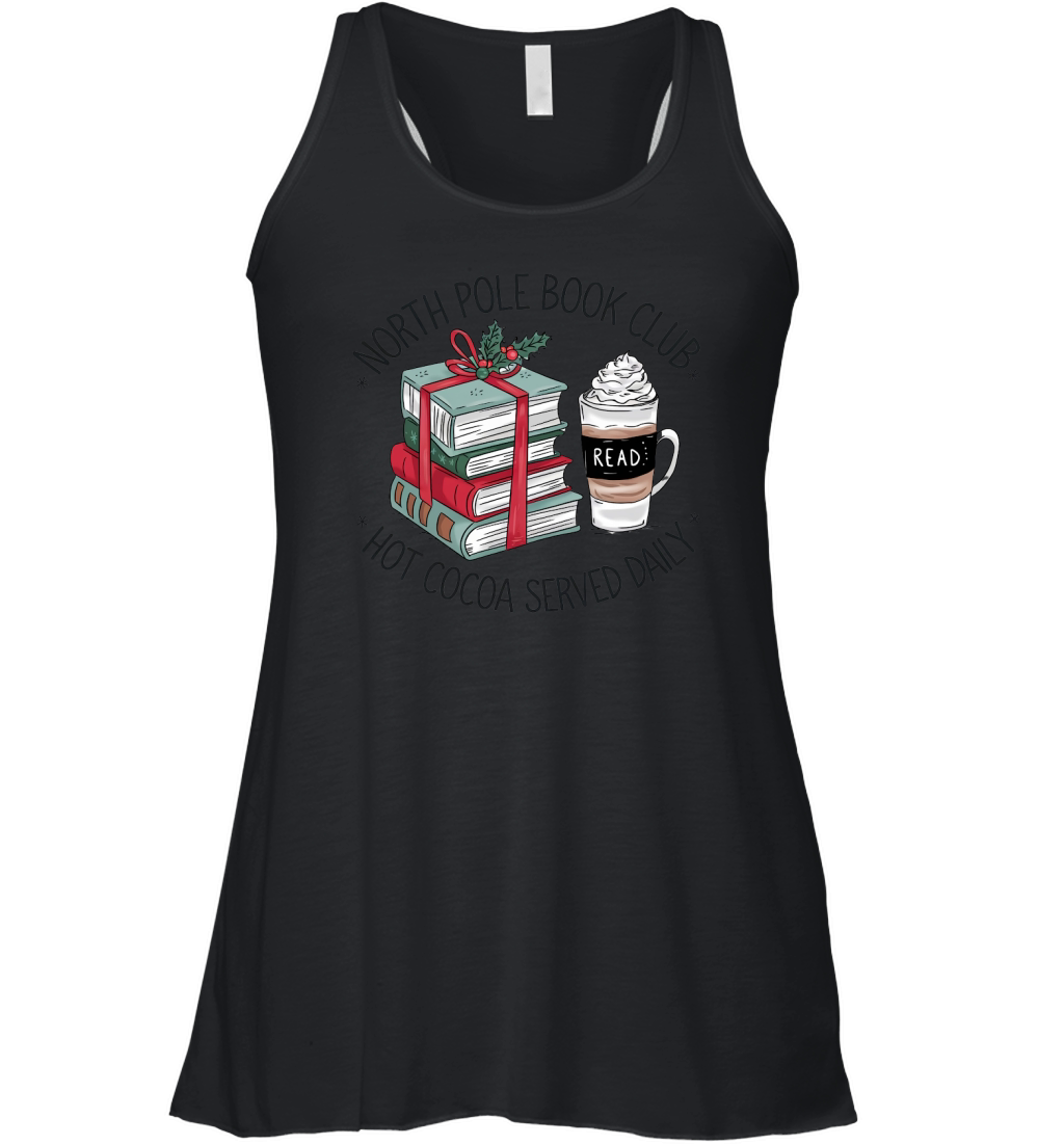 North Pole Book Club Women's Flowy Tank Top