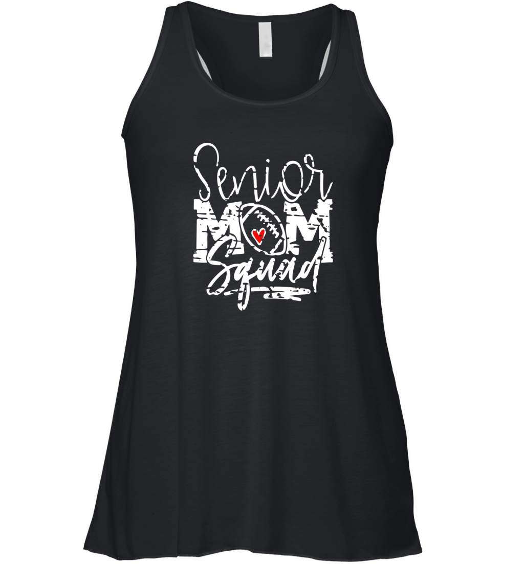 Senior football mom squad Women's Flowy Tank Top