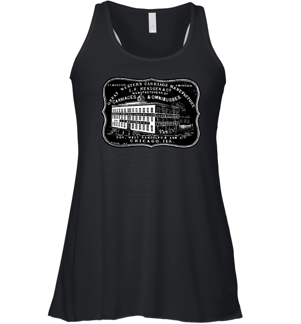 Vintage Carriage Manufacturer Women's Flowy Tank Top