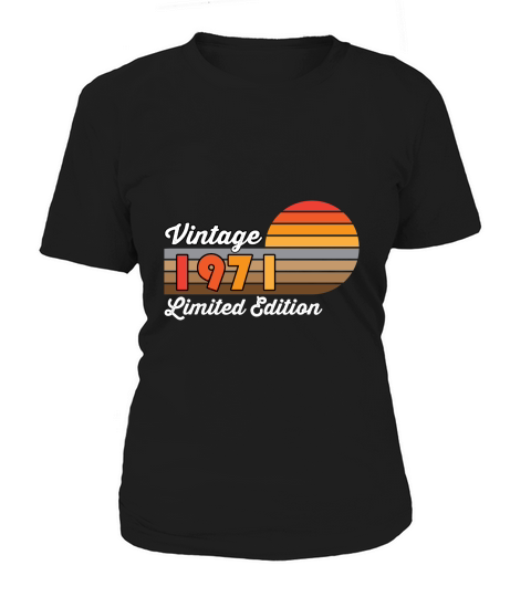 Vintage 1971 limited edition Women's T-Shirt
