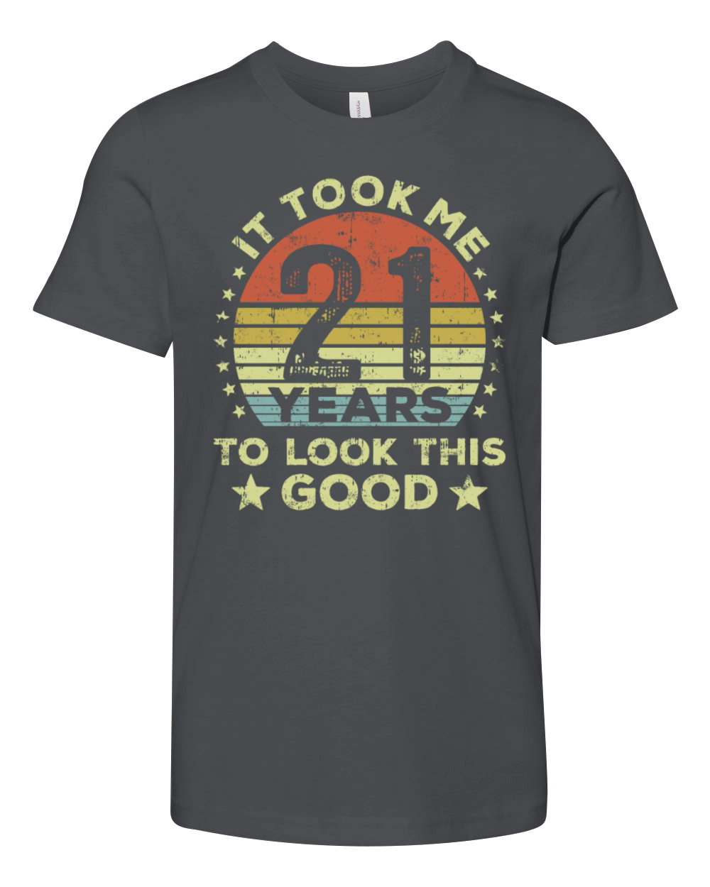 It took me 21 years to look this good 21 birthday Youth Unisex Jersey Tee