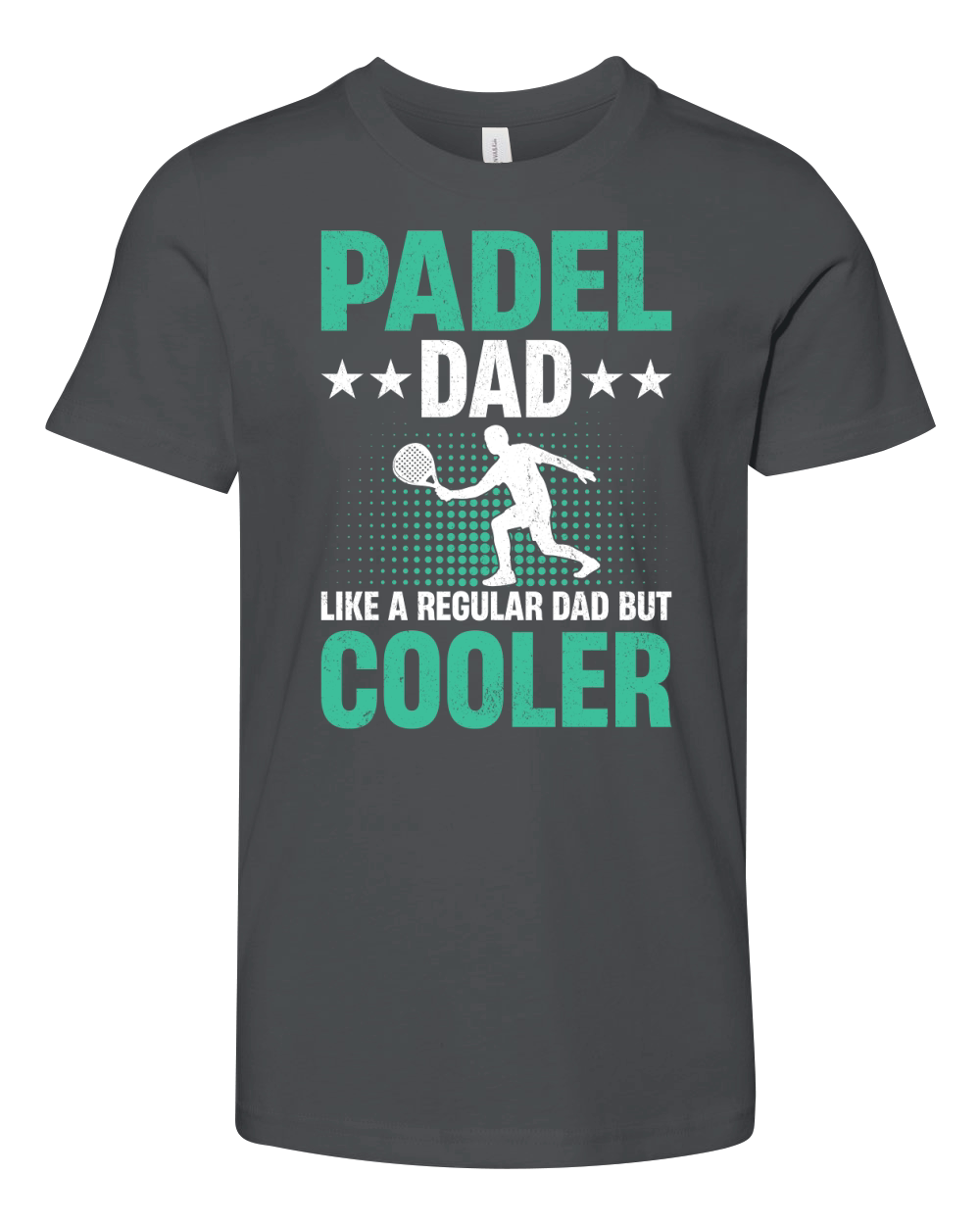 Padel dad like a regular dad But Cooler 03 Youth Unisex Jersey Tee
