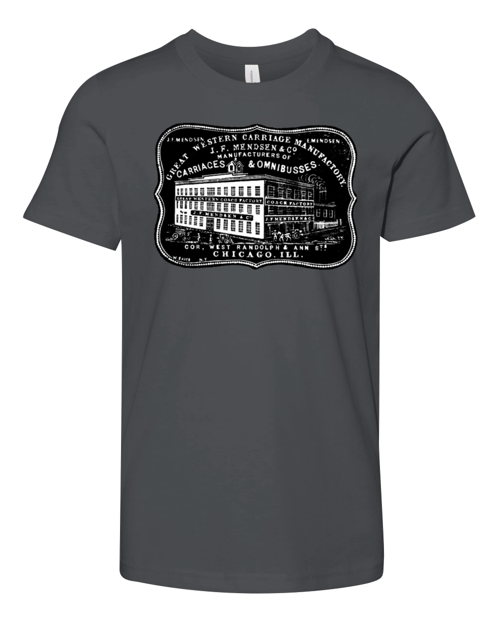 Vintage Carriage Manufacturer Youth Unisex Jersey Tee