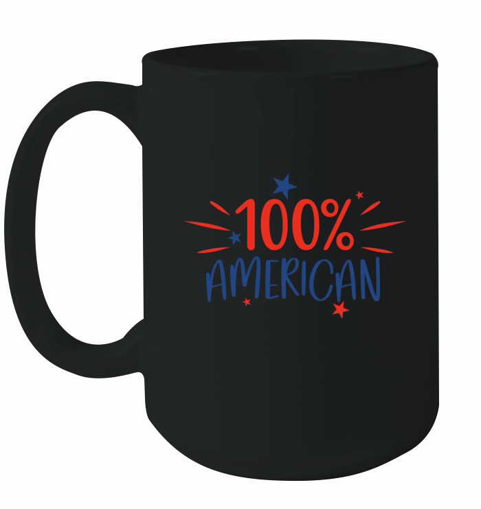 100% american Ceramic Mug