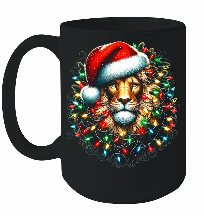 Christmas Lion1 Ceramic Mug