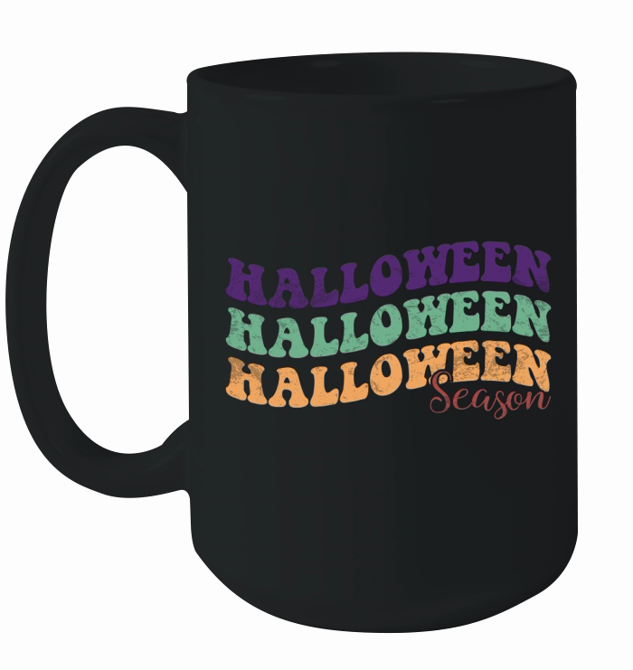 Halloween Season Retro Groovy Vintage 1.02 Ceramic Mug