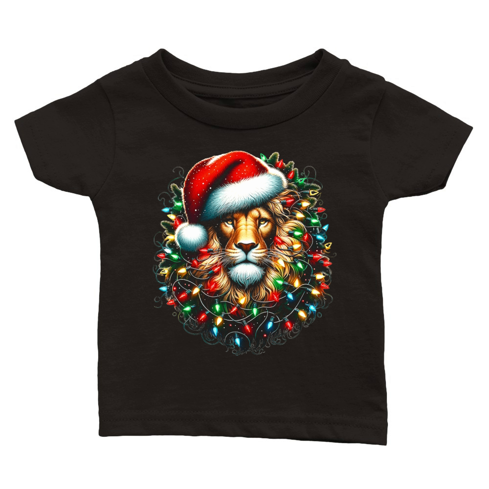 Christmas Lion1 Classic Baby Crewneck T-shirt