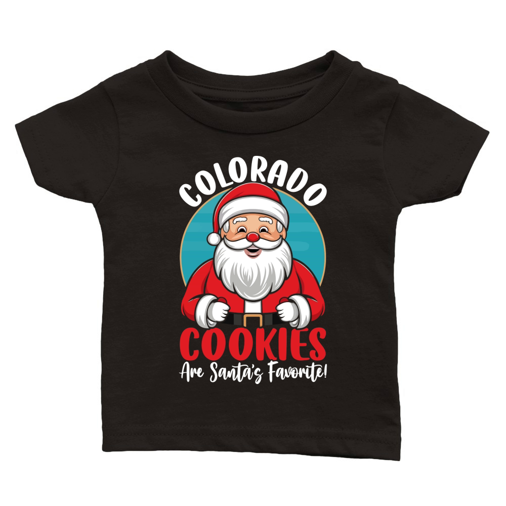 colorado cookies are santas favorite! Classic Baby Crewneck T-shirt