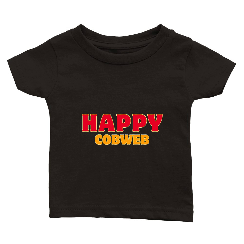 Happy cobweb Classic Baby Crewneck T-shirt