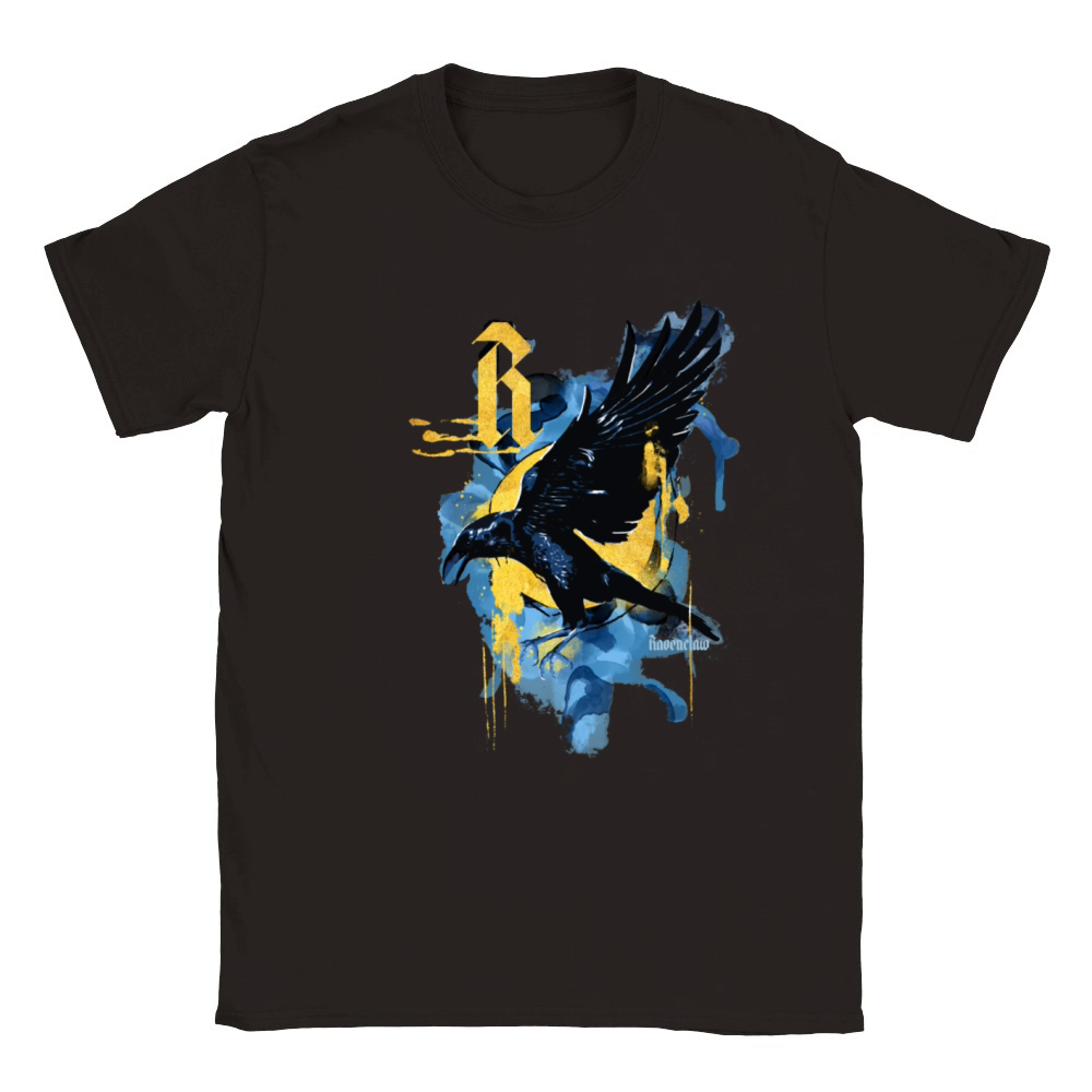 Harry Potter Ravenclaw Raven Classic Kids Crewneck T-shirt