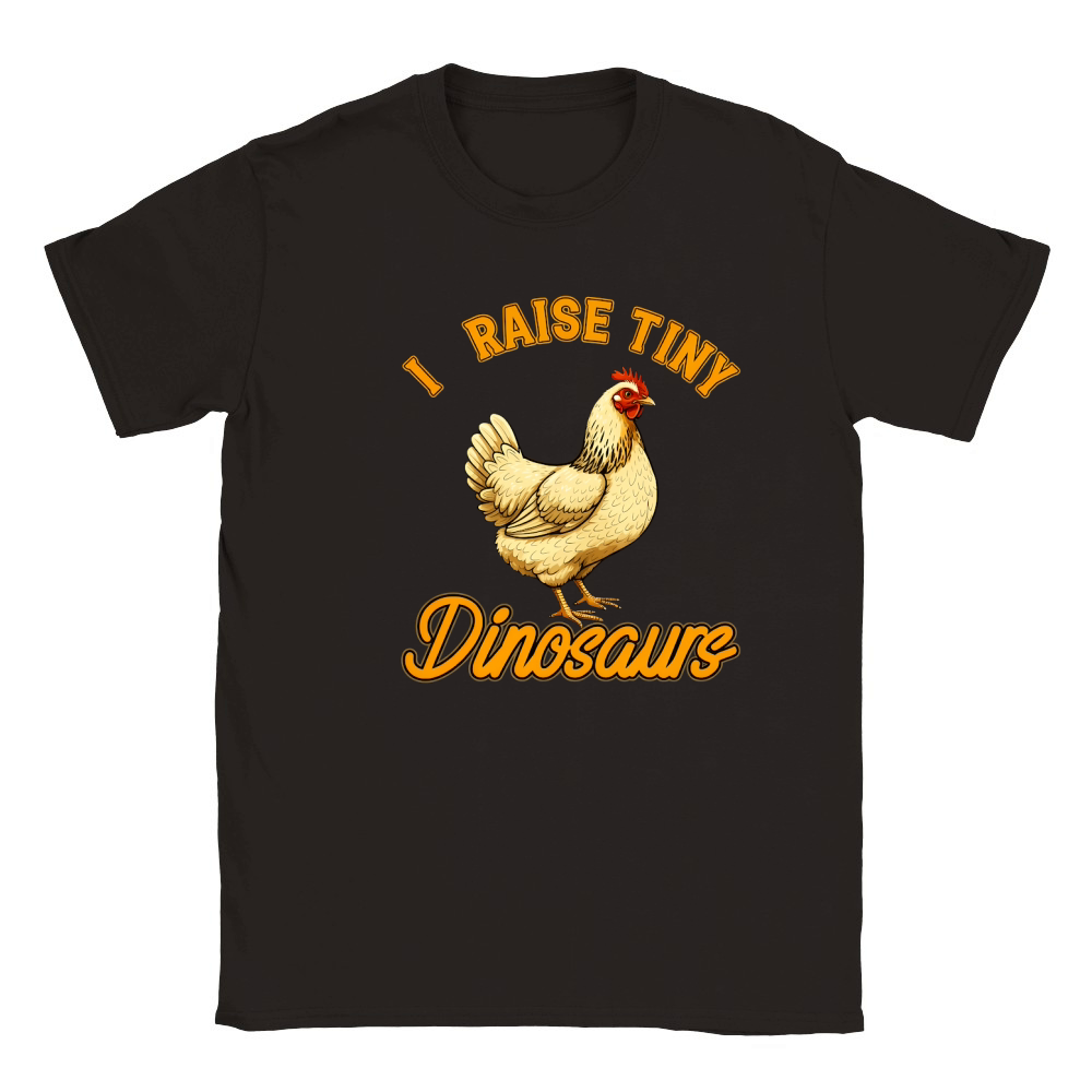 I raise tiny dinosaurs Classic Kids Crewneck T-shirt