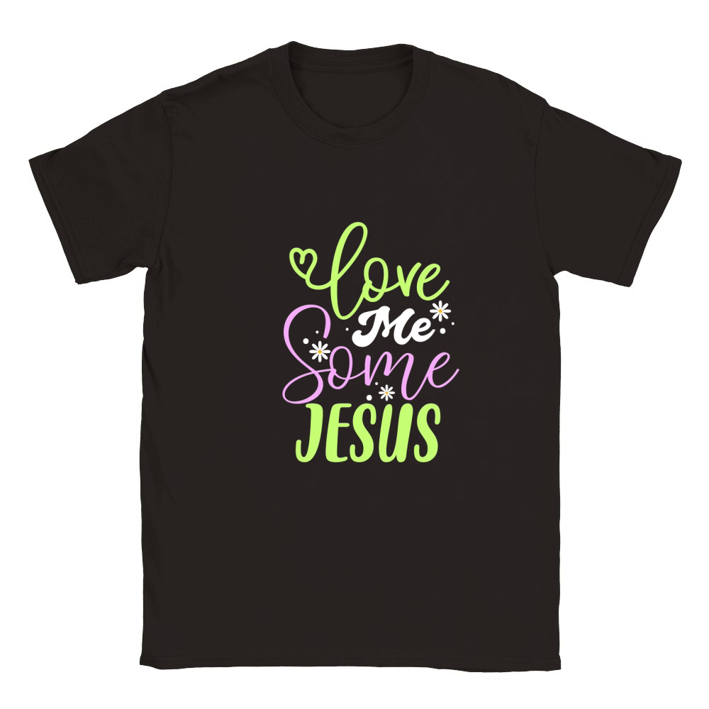 Love Me Some Jesus 2 Classic Kids Crewneck T-shirt
