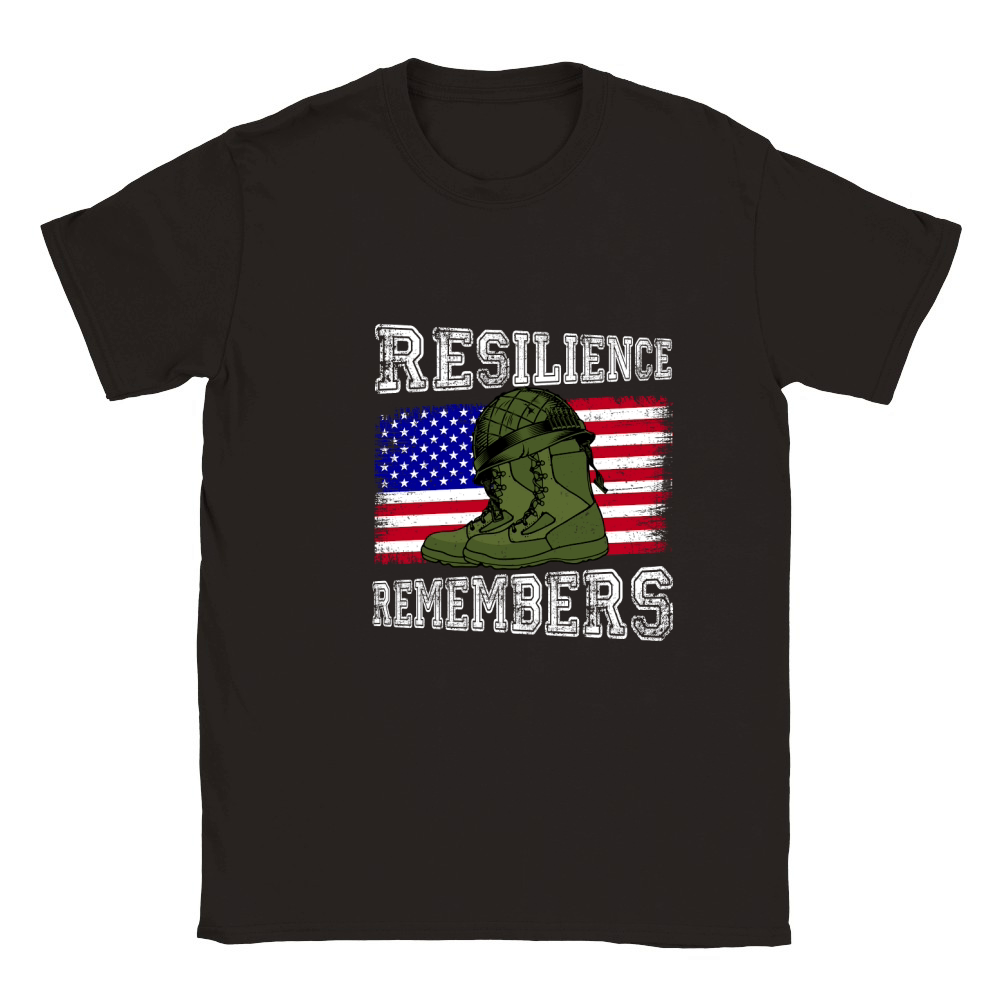 Resilience Remembers Classic Kids Crewneck T-shirt