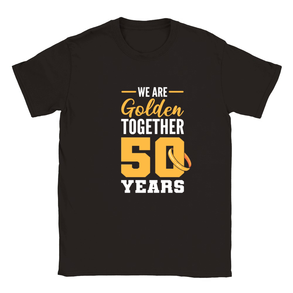 We Are Golden Together 50 Years Wedding Classic Kids Crewneck T-shirt