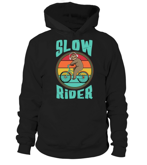 A220315 12 Slow Rider Svg Sloth Riding On Low Rider Hoodie Unisex