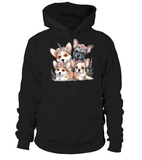 Dog Watercolor Bundle 11 Hoodie Unisex