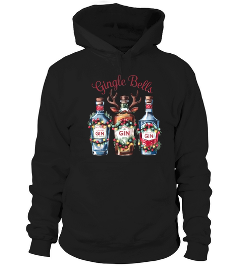 Gingle Bells Vintage Christmas 02 Hoodie Unisex