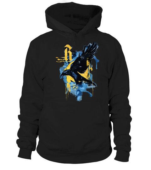 Harry Potter Ravenclaw Raven Hoodie Unisex